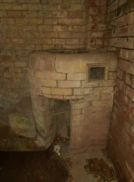 19Th Century Wash House Furnace In A Tenement Backcourt, Shawlands. Source Unknown image